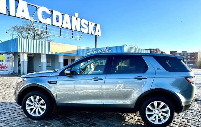 Land Rover Discovery Sport cena 73500 przebieg: 116000, rok produkcji 2015 z Gdańsk małe 137